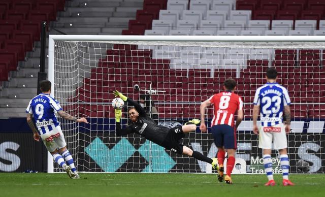 【西甲】苏牙破门 奥布拉克扑点 马竞1比0阿拉维斯